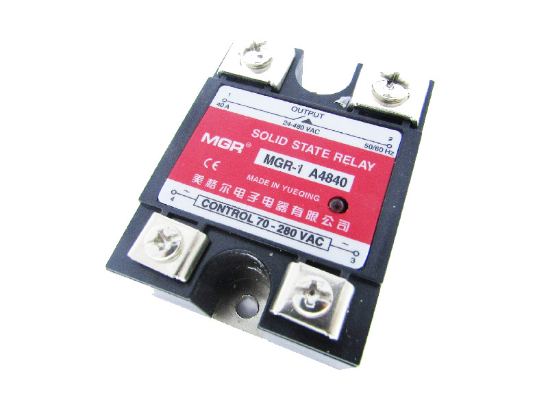 Однофазное твердотельное реле MGR 40АА - PC, 480VAC