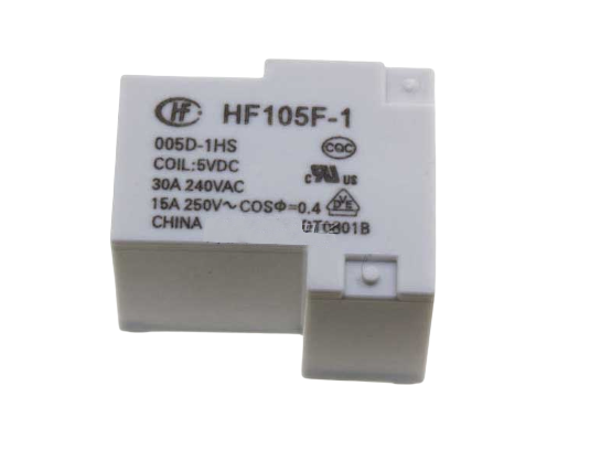 Электромагнитное реле HF105F-1 005D-1HS, 5V DC, 30A250VAC