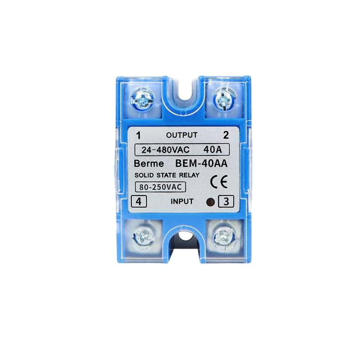 Однофазное твердотельное реле Berme SSR-40AA (AC-AC)
