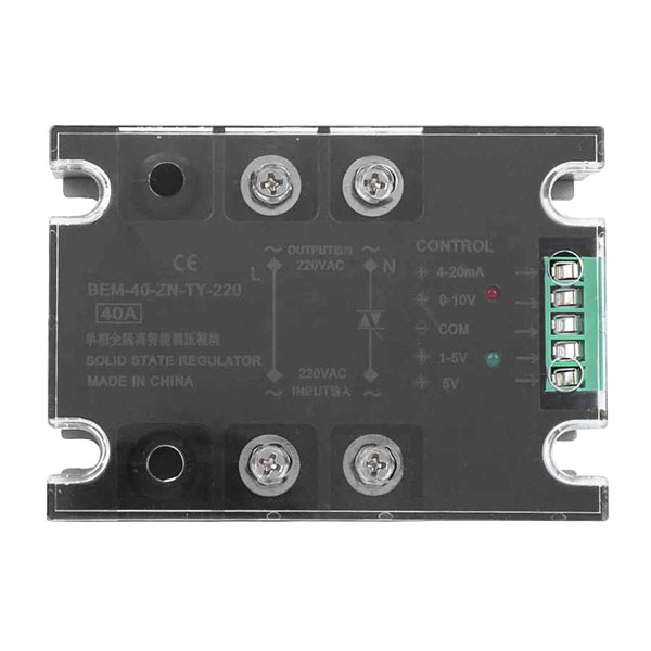 Однофазное твердотельное реле Berme BEM-40-ZN-TY-220 (AC-AC) с интеллектуальным управлением