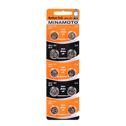 Батарейка MINAMOTO LR44 1.5V ( AG13, цена за 1 штуку)