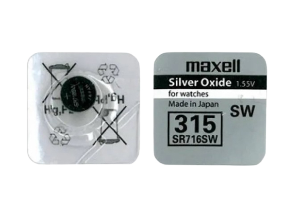 Батарейка Maxell SR716SW (315), 1.55V