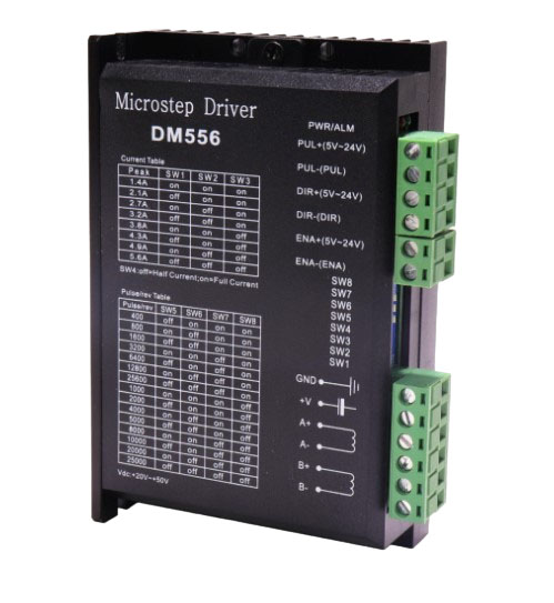 Драйвер шагового двигателя DM556, 5.6A, 20-50V