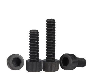 Винт нейлоновый шестигранник чёрный DIN912 M3 - 25mm