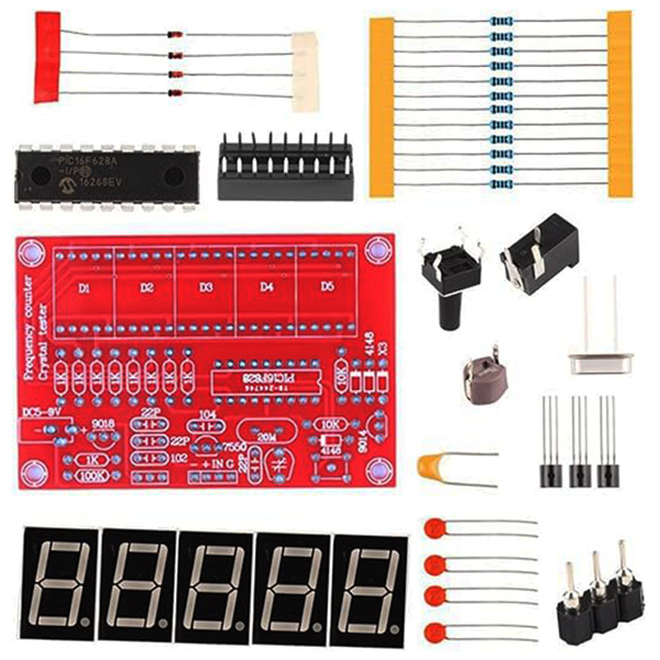 Частотомер 1Hz-50MHz на плате (KIT набор )