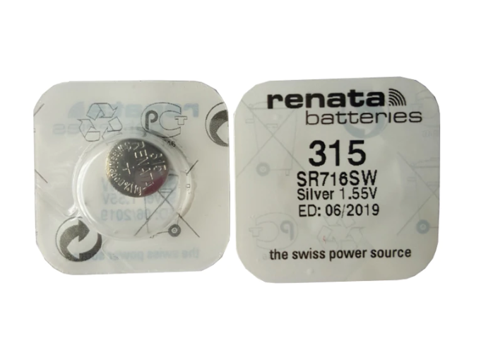 Renata SR716SW, 1.55V