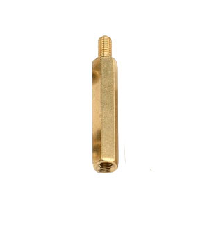 Стойка латунная мама-папа M2.5 x 30+6mm, PCHSN-30