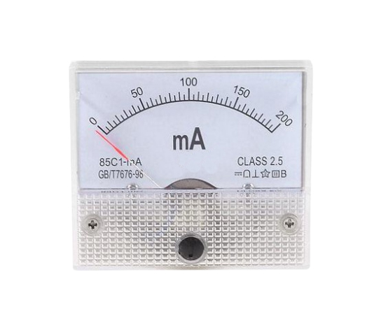 Аналоговый амперметр 85C1, DC 200мA