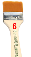 Кисточка №6 для чистки плат 152*40мм