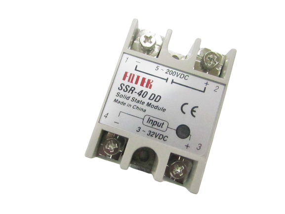 Однофазное твердотельное реле SSR-40DD (DC-DC)