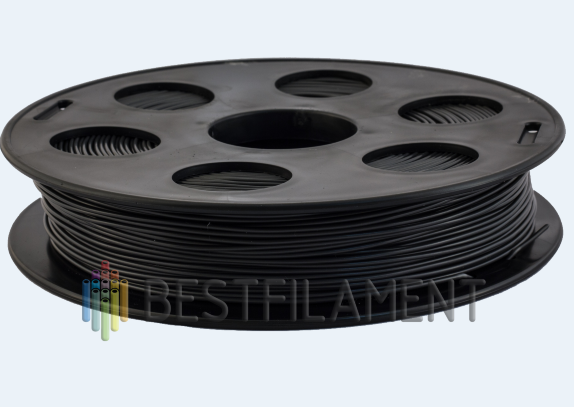 Черный TPU SOFT пластик Bestfilament для 3D-принтеров 0.5 кг (1,75 мм)