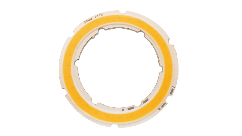 Светодиод COB 6 ватт кольцо D-50mm, 3000 К (12 Вольт, 500 мА)