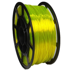 Флуоресцентный PETG пластик Bestfilament для 3D-принтеров, цвет желтый, 1 кг (1,75 мм)