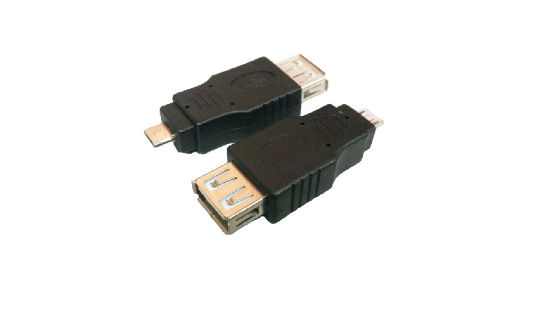 Переходник гнездо USB - штекер micro USB 5 pin