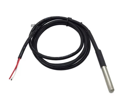 Герметичный датчик температуры DS18B20 D-6mm на проводе 2 метра