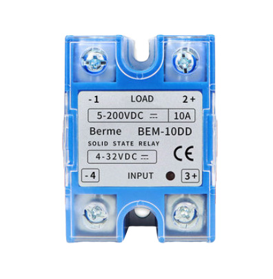Однофазное твердотельное реле Berme SSR-10DD (DC-DC)