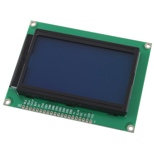 LCD дисплей графический 12864B, синий