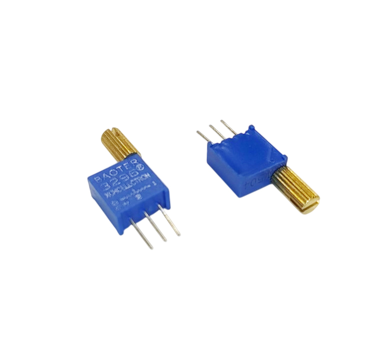 Потенциометр подстроечный многооборотный 3296W-A-105 (1 MOm)