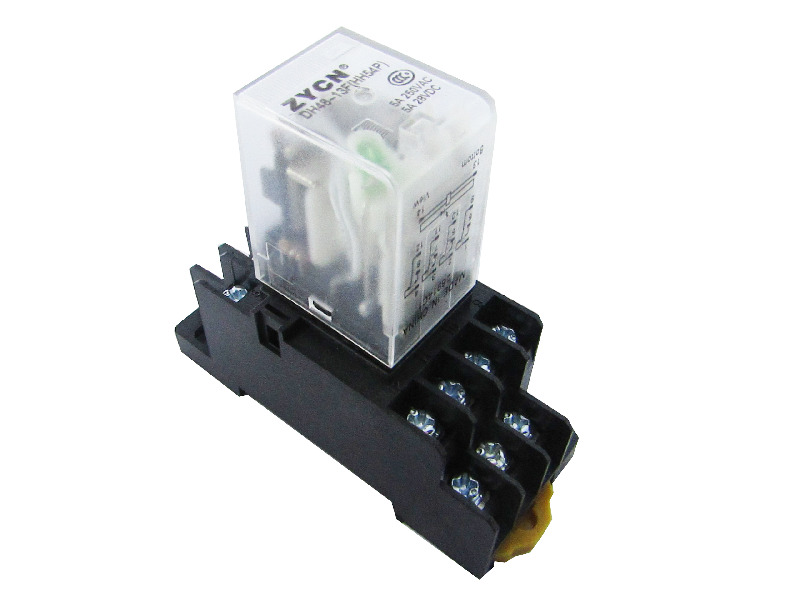 Промежуточное реле ZYCN HH54PL, 5А, AC220V