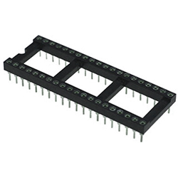 IC  каретка для микроконтроллера DIP 40 широкая