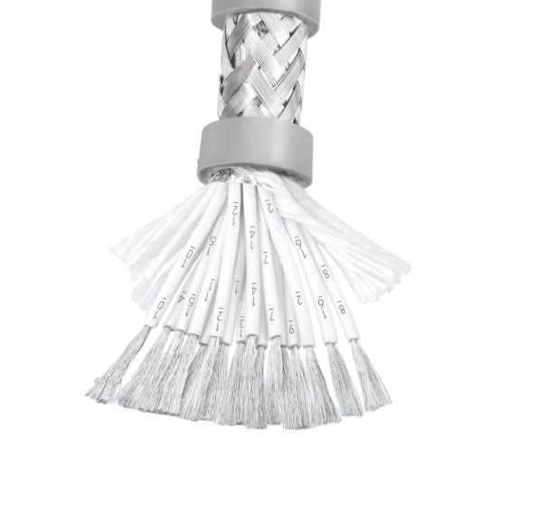 Кабель ПВХ многожильный экранированный Superflex TRVVP 16 х 0.15 мм²