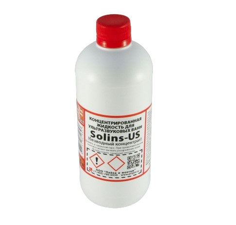 Концентрированная жидкость для ультразвуковых ванн Solins-US 0.5л