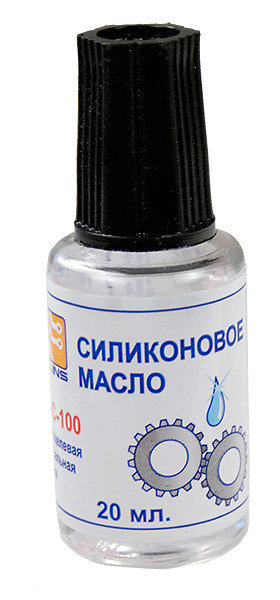 Силиконовое масло ПМС-100 с кистью (ПЭТ-22 мл)