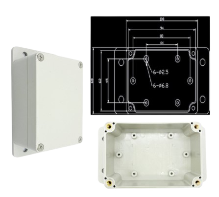 Корпус пластиковый IP65 100x68x50 мм