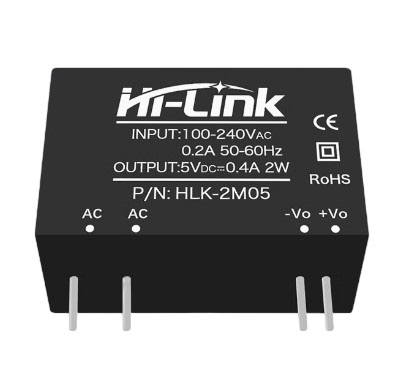 Мини блок питания Hi-Link HLK-2M05 AC-DC 5V 400mA