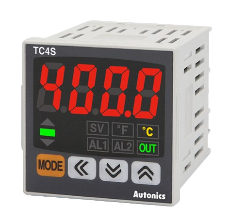 Терморегулятор с ПИД-регулятором Autonics TC4S-14R (Relay, SSR)