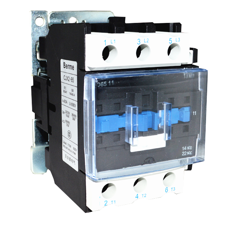 Электромагнитный пускатель Berme CJX2-6511, I=65A, NO/NC, катушка 220V