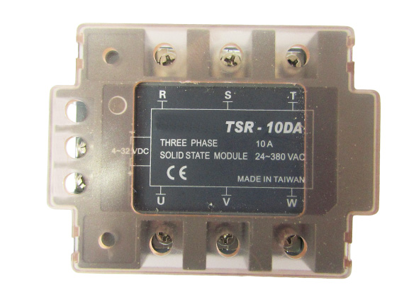 Трехфазное твердотельное реле TSR-10DA, 380V