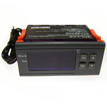 Цифровой терморегулятор два выхода XH-W2024 с датчиком 180-240V