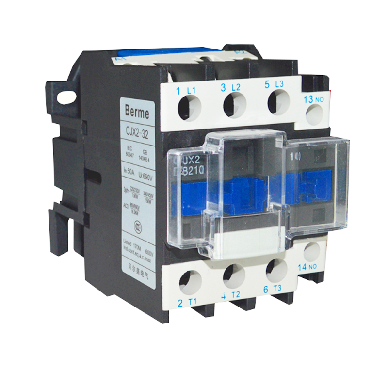 Электромагнитный пускатель Berme CJX2-3210, I=32A, NO, катушка 220V