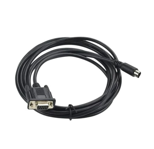 Кабель для подключения ПЛК DVP (Mini Din 8 pin - мама DB9(COM)) 1 метр