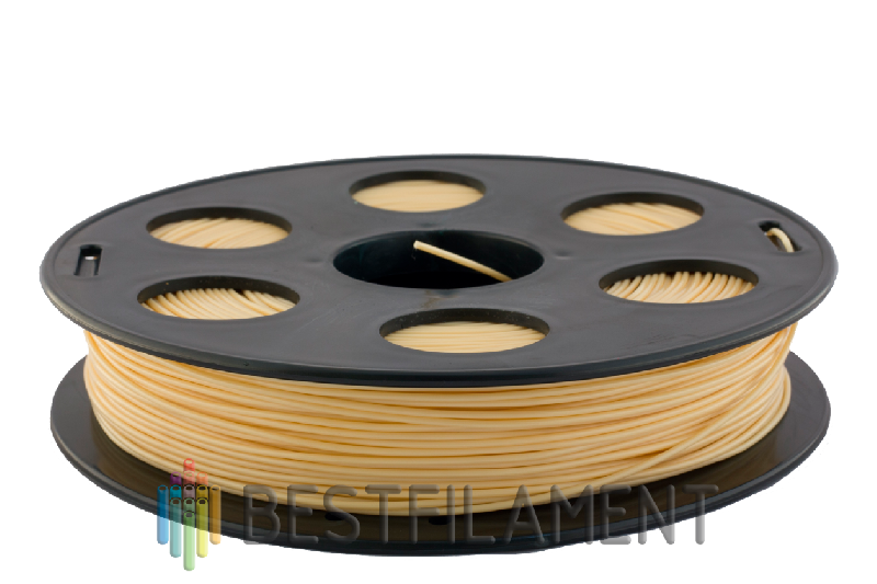 Кремовый ABS пластик Bestfilament для 3D-принтеров 0,5 кг (1,75 мм)