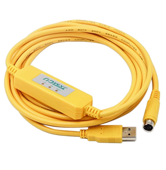 Кабель для подключения ПЛК USB-XC (Mini Din 8 pin - USB) 3 метра