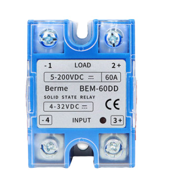 Однофазное твердотельное реле Berme SSR-60DD (DC-DC)