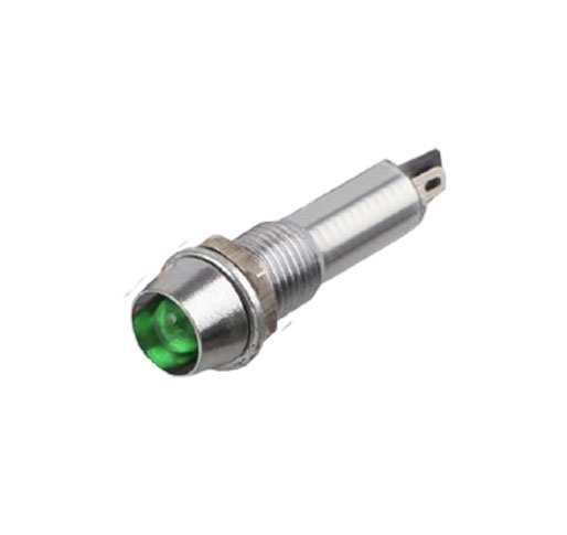 Светодиод с держателем зеленый XD8-1-G-24VDC