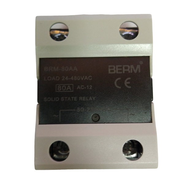 Однофазное твердотельное реле Berme BRM-80AA (AC-AC)