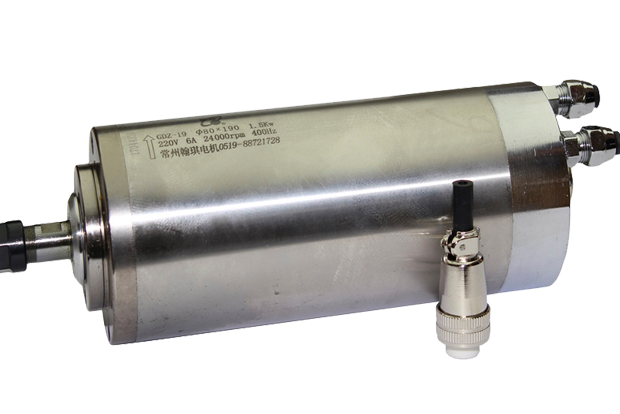 Шпиндель жидкостного охлаждения GDZ-19 (1,5кВт), D80х190, 380V