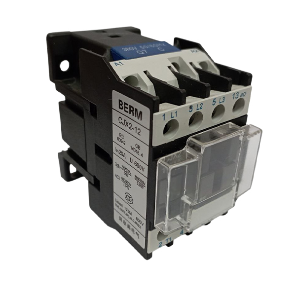 Электромагнитный пускатель Berme CJX2-1210, I=12A, NO, катушка 380V
