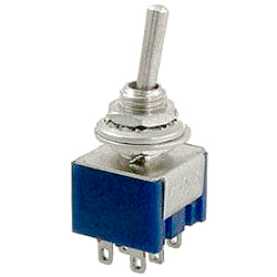 Тумблер MTS-203 250V, 3A (3 положения)