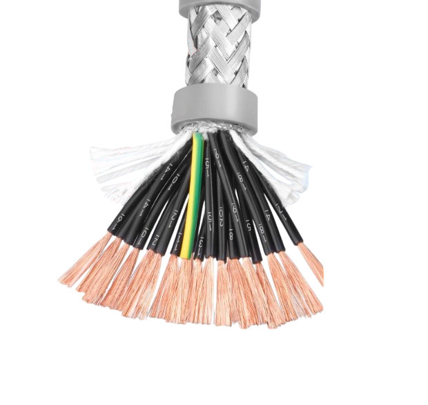 Кабель ПВХ многожильный экранированный Superflex TRVVP 20 х 0.5 мм²