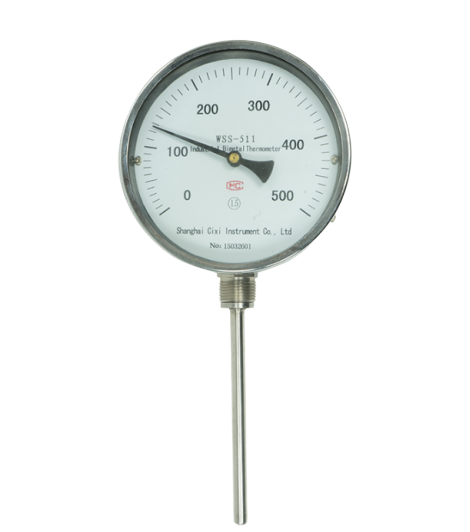 Биметаллический термометр WSS - 411, 0~500°C (L=100MM)