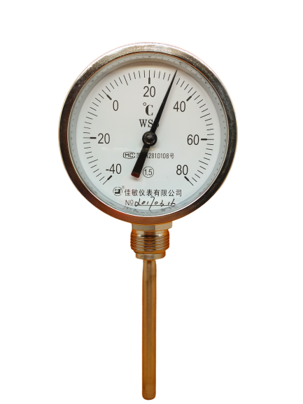 Биметаллический термометр WSS-411, -40 ~ 80 ℃ (100MM)