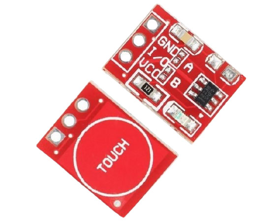 Ёмкостный сенсор прикосновения TTP223 (TOUCH кнопка для Arduino)