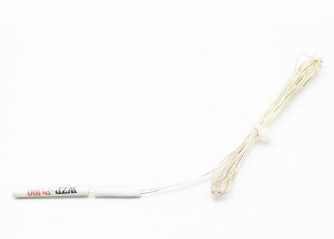 Термометр сопротивления в керамической колбе WZP-PT100 3*30 мм,(-200~500°C) 0,3 метра