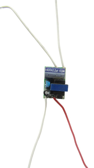 Драйвер для питания от сети 220 вольт 4-7 одноваттных светодиода (21 Вольт, 300 мА)