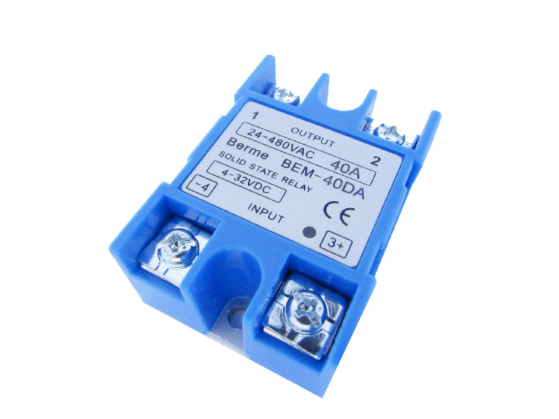 Однофазное твердотельное реле Berme SSR-40DA (DC-AC)